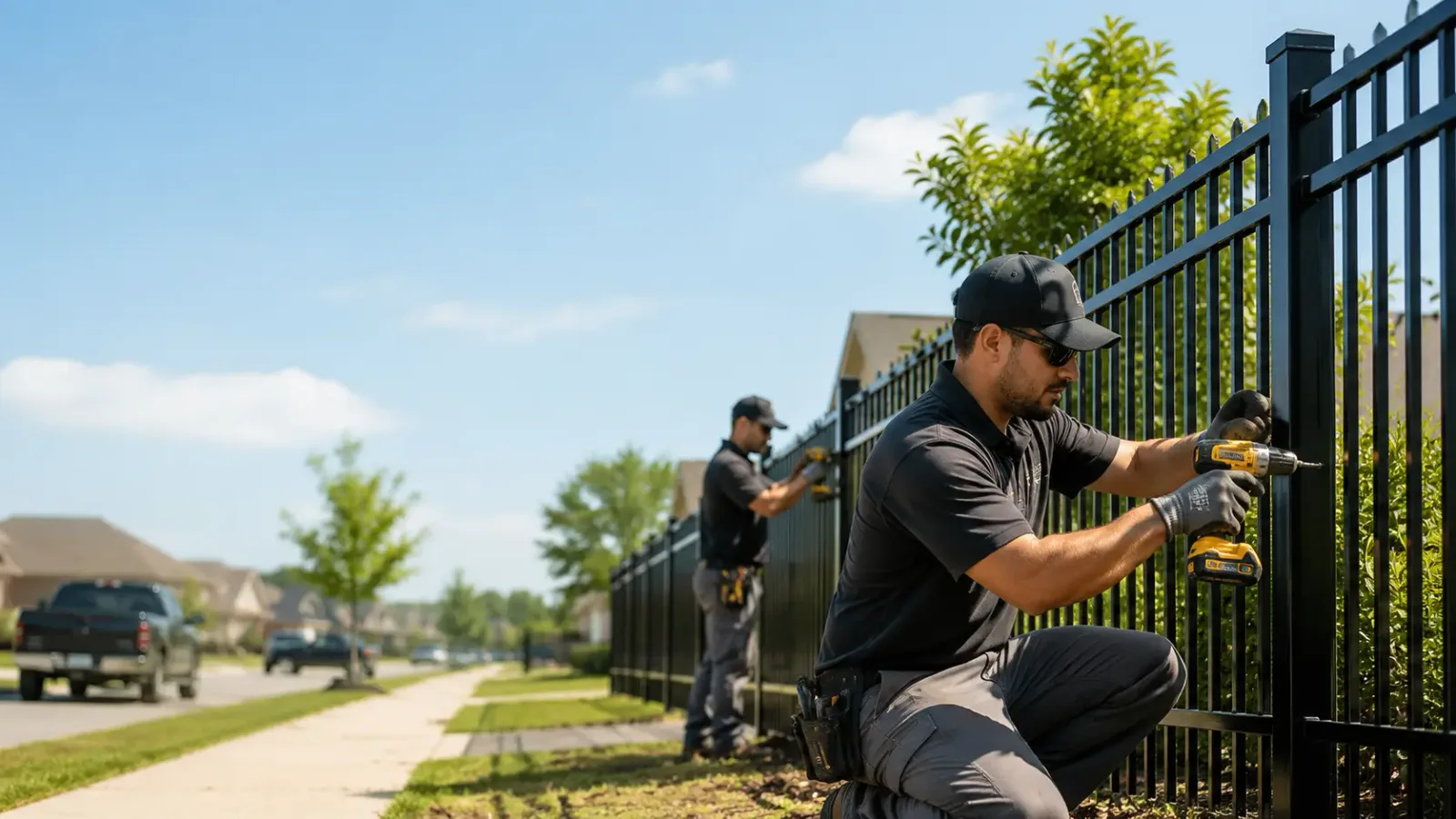 Metal Fence Installation in Butler, PA